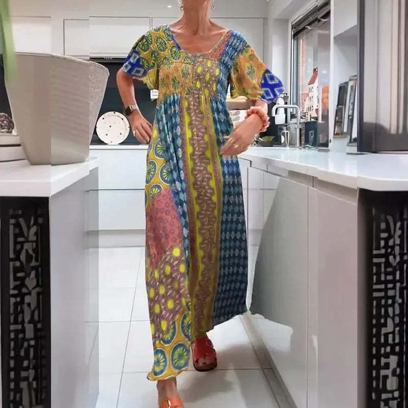 Vestido de verano sencillo y desenfadado
