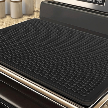 🔥Last Day 50% OFF-⏳500°F/220°C Heat-Resistant Silicone Stove Cover Mat & Utensils