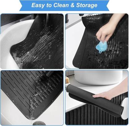 🔥Last Day 50% OFF-⏳500°F/220°C Heat-Resistant Silicone Stove Cover Mat & Utensils