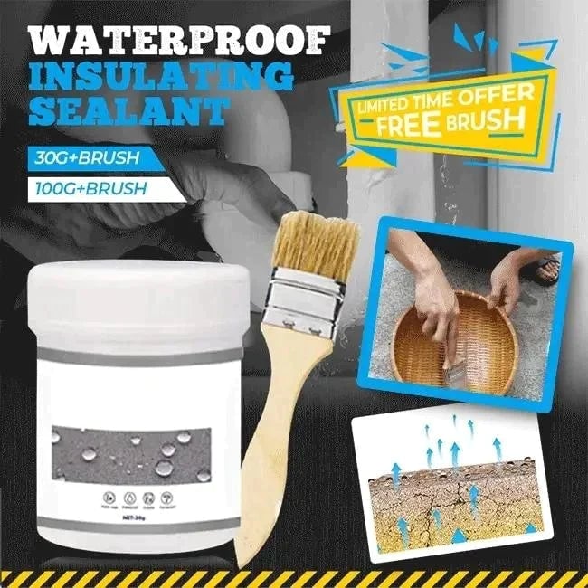 🎊Summer Super Discount🎊 -Waterproof Insulation Sealant Emulsion(Free Brush)