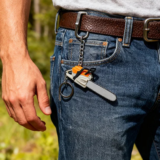 Mini Functional Power Tool Keychain Set