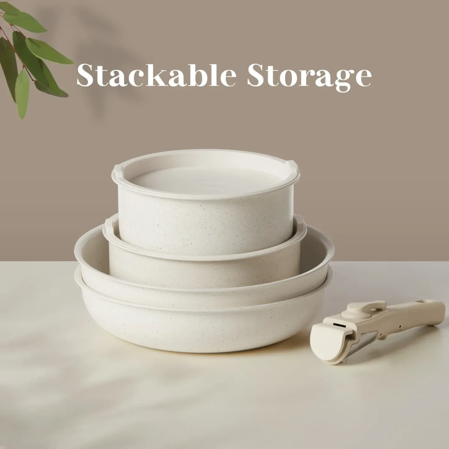 CulinaisTM Premium Detachable Cookware 12 Pcs Set
