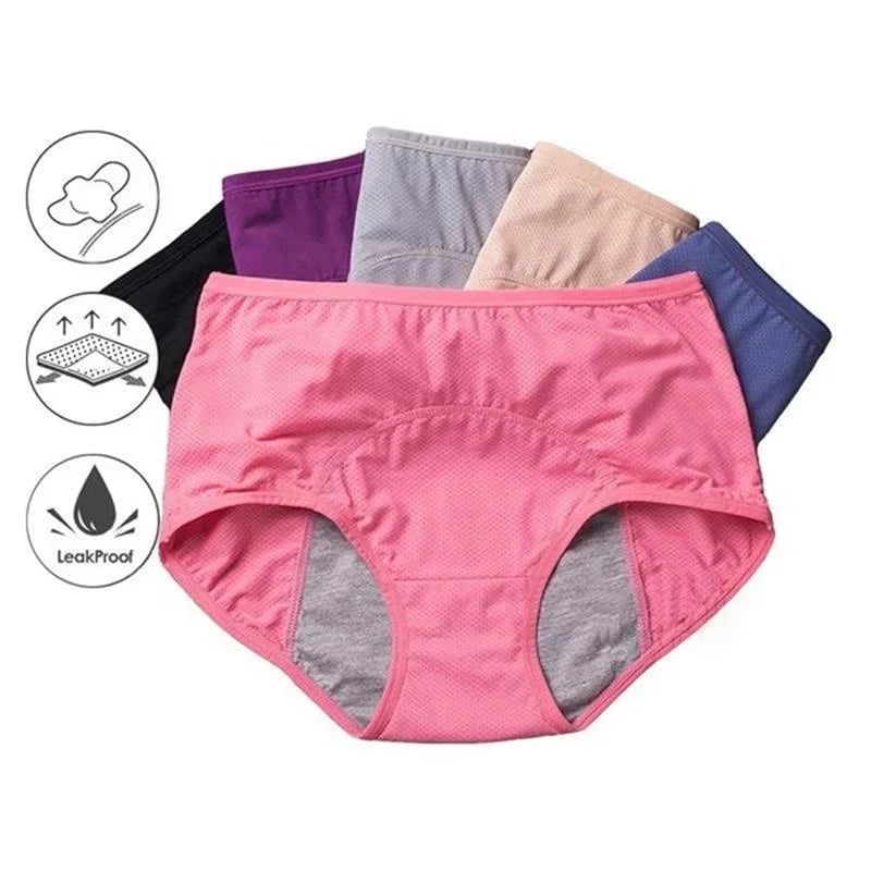  High-waisted Leak-proof Protective Panties