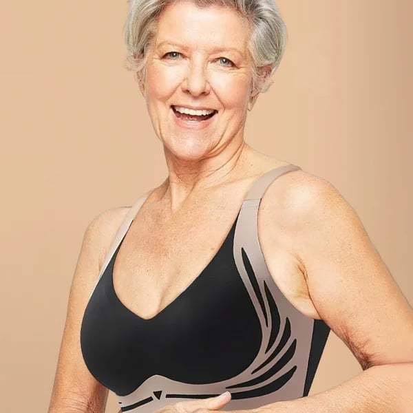 Super gather bra | Wireless Push-up BraNo more sagging breasts