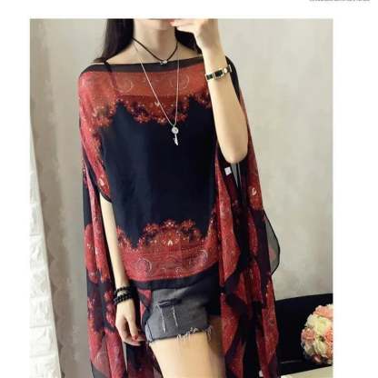 French sun protection shawl