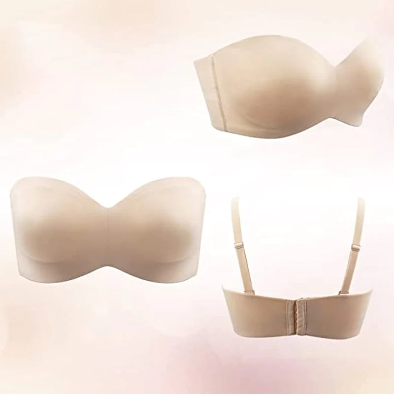 💕Full Support Non-Slip Convertible Bandeau Bra
