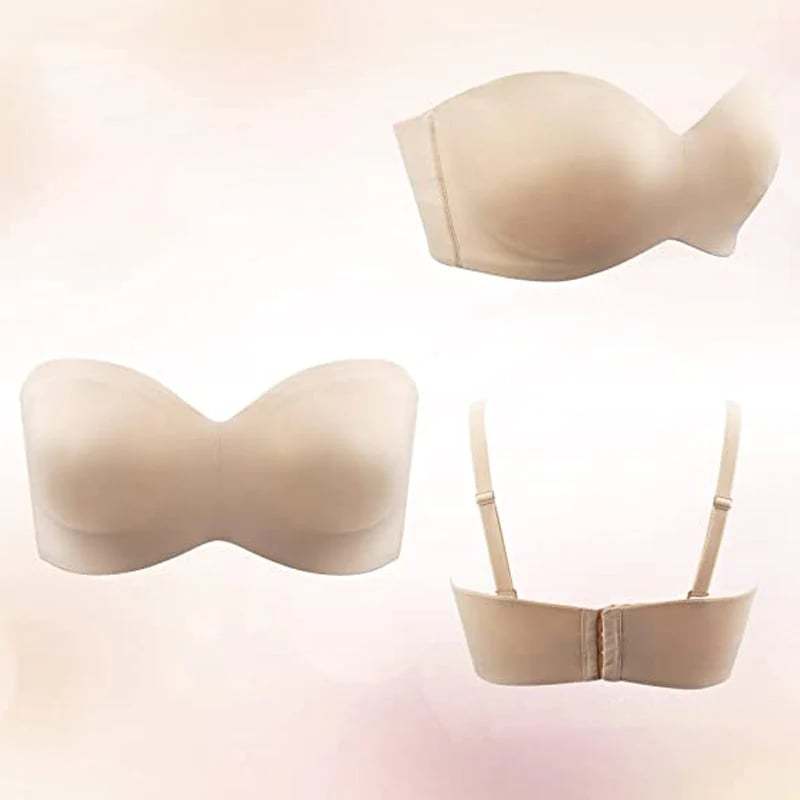 💕Full Support Non-Slip Convertible Bandeau Bra