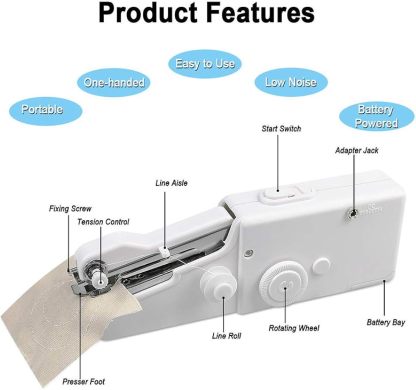 Portable Handheld Sewing Machine