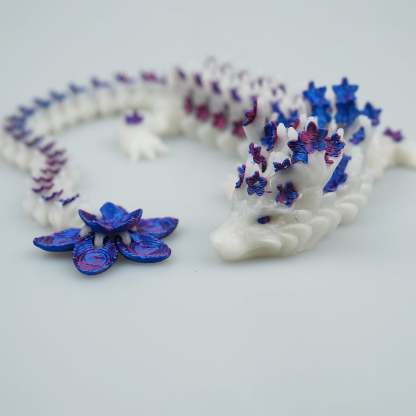 🐉 3D Printed Luminous Cherry Blossom Dragon
