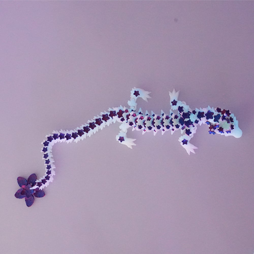 🐉 3D Printed Luminous Cherry Blossom Dragon