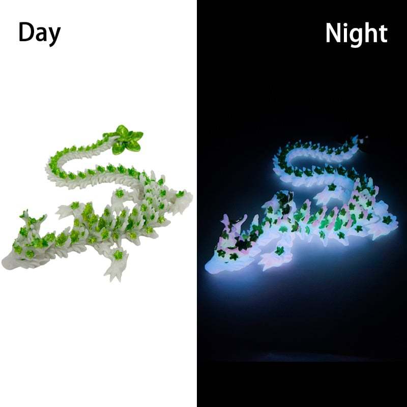🐉 3D Printed Luminous Cherry Blossom Dragon