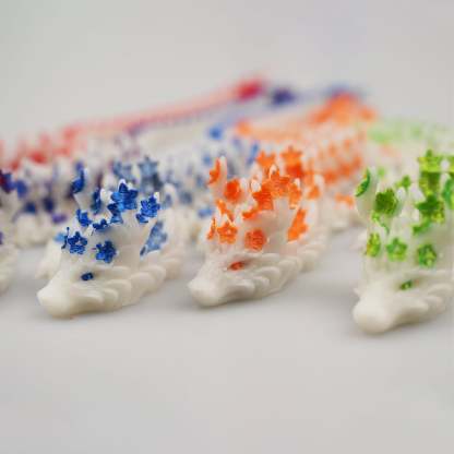 🐉 3D Printed Luminous Cherry Blossom Dragon