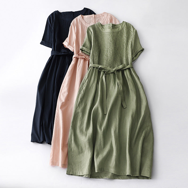 Sofia Amoretti Retro Pleated Dress
