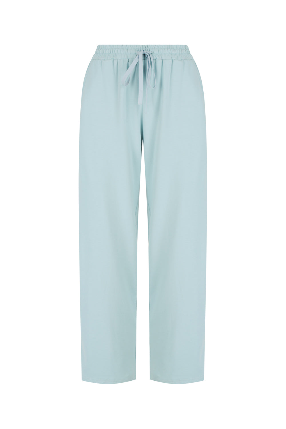 Women's long-sleeved pullover wide-leg pants suit