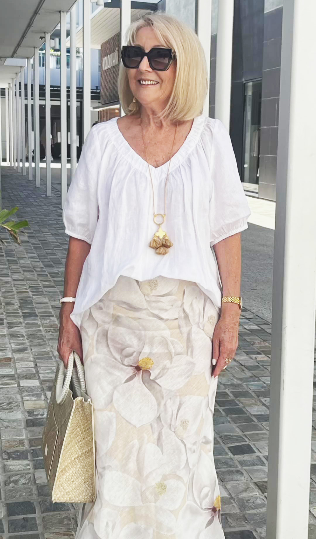 Summer Elegant Skirt Suit