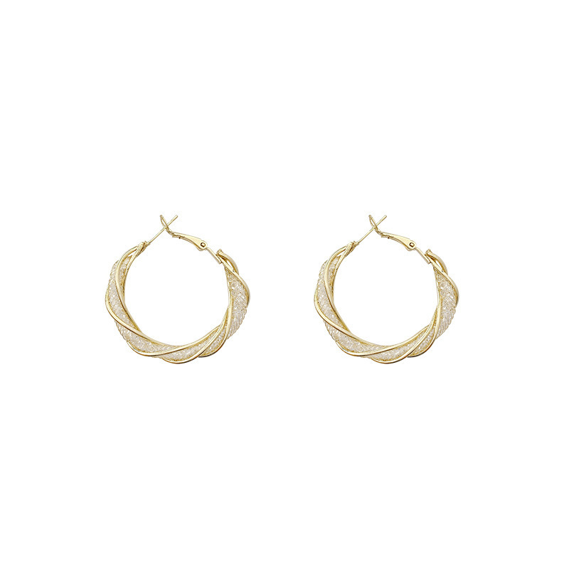 New Wrap Metal Earrings