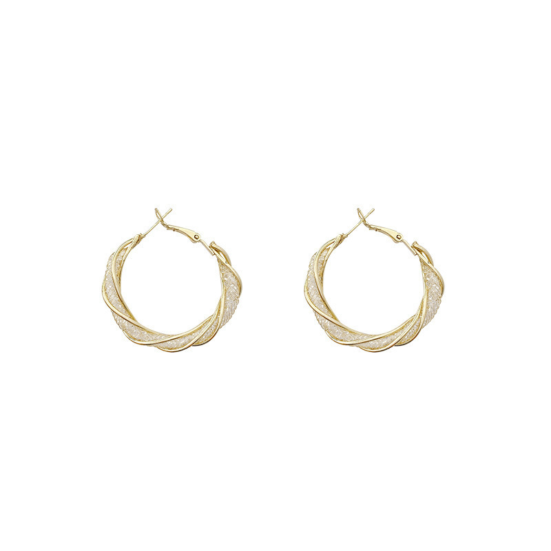 New Wrap Metal Earrings