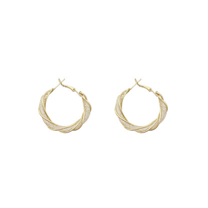 New Wrap Metal Earrings