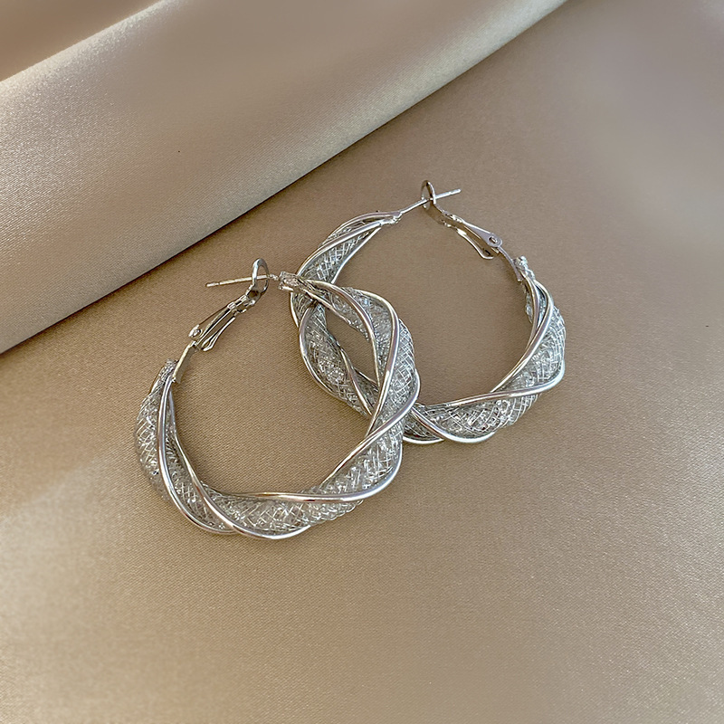 New Wrap Metal Earrings