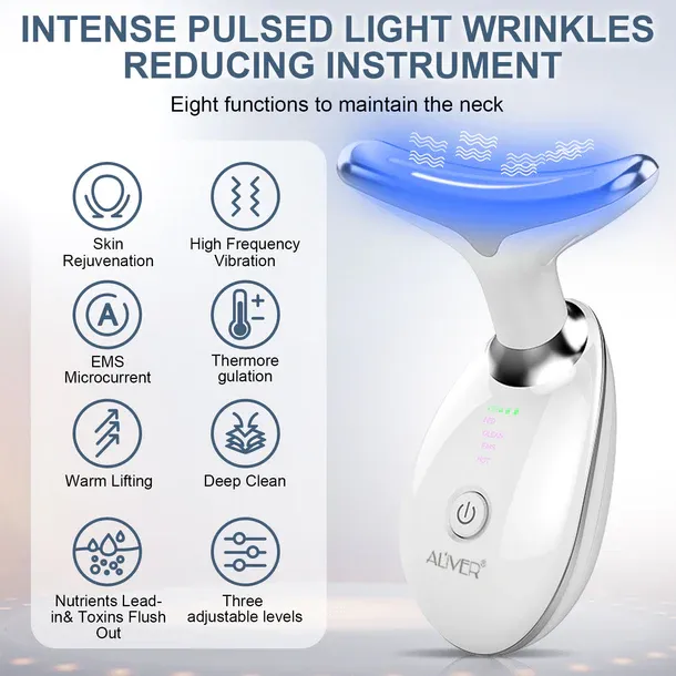 💥Latest Hot Sale💥3 in 1 Neck and Face Beauty Massager