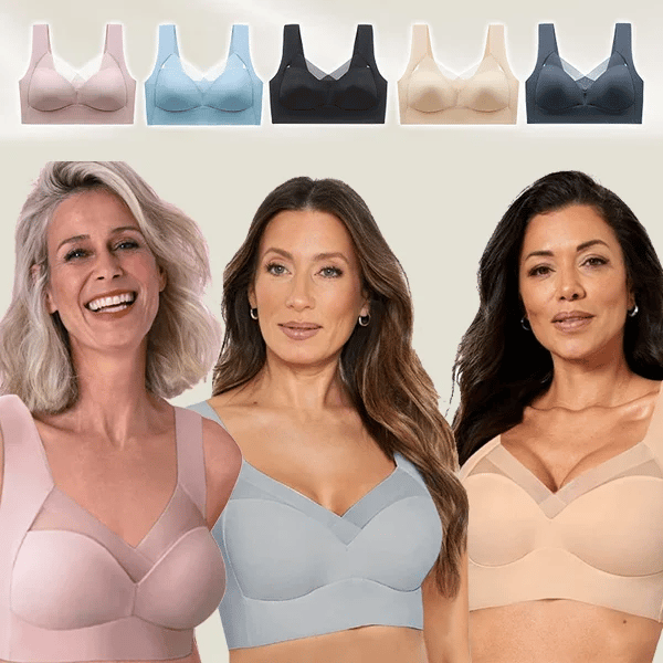 🎁2024 New Year's Hot Sale Buy 1 Get 3 Packs🎁-🔥Sexy Push Up Wireless Bras