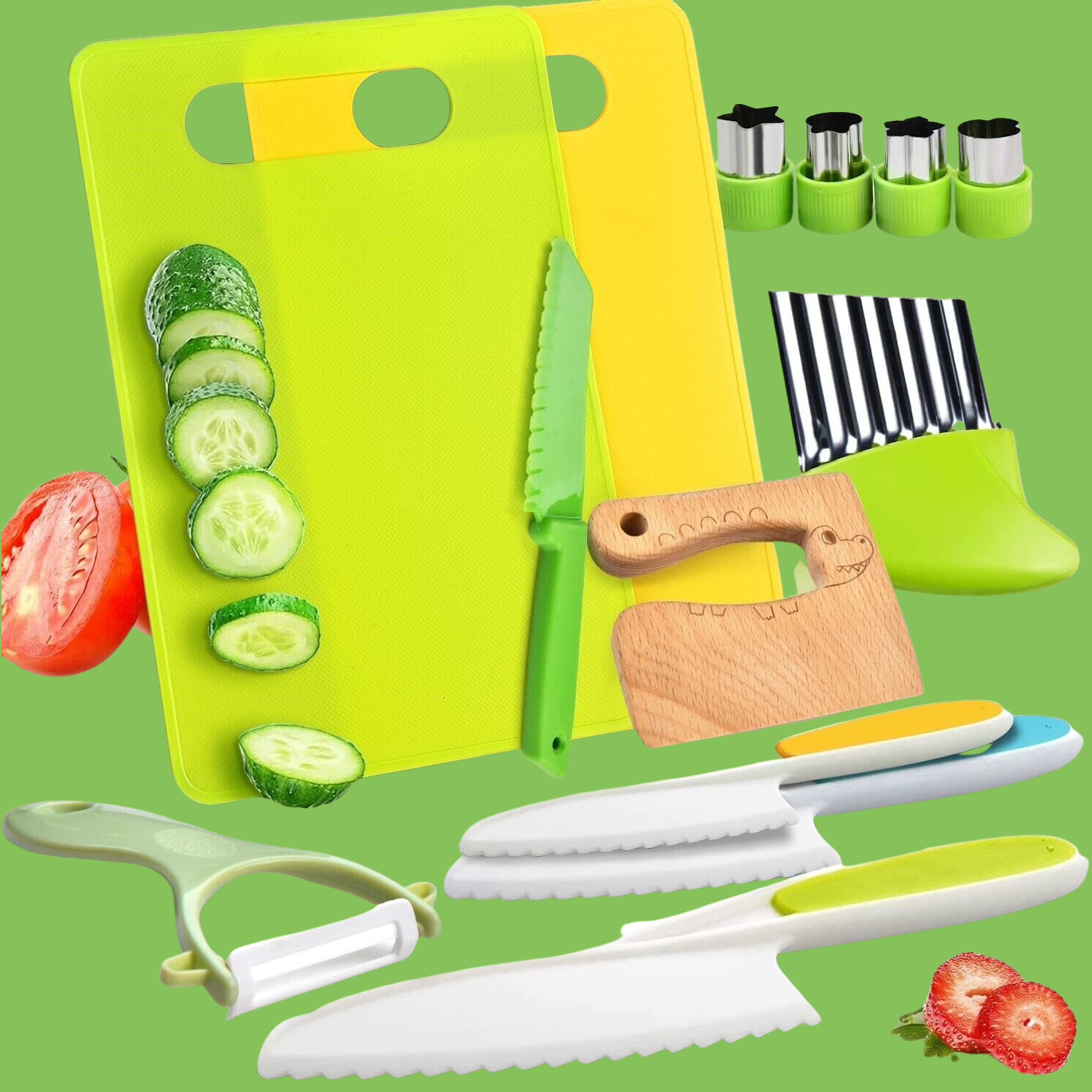 children-safe kitchen set (13pcs)