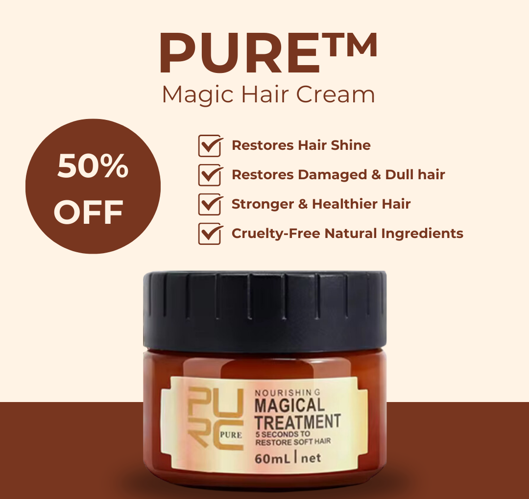 PURE™ - LuxuryElixir, Unleash the Magic of Healthy, Gorgeous Hair in Seconds!