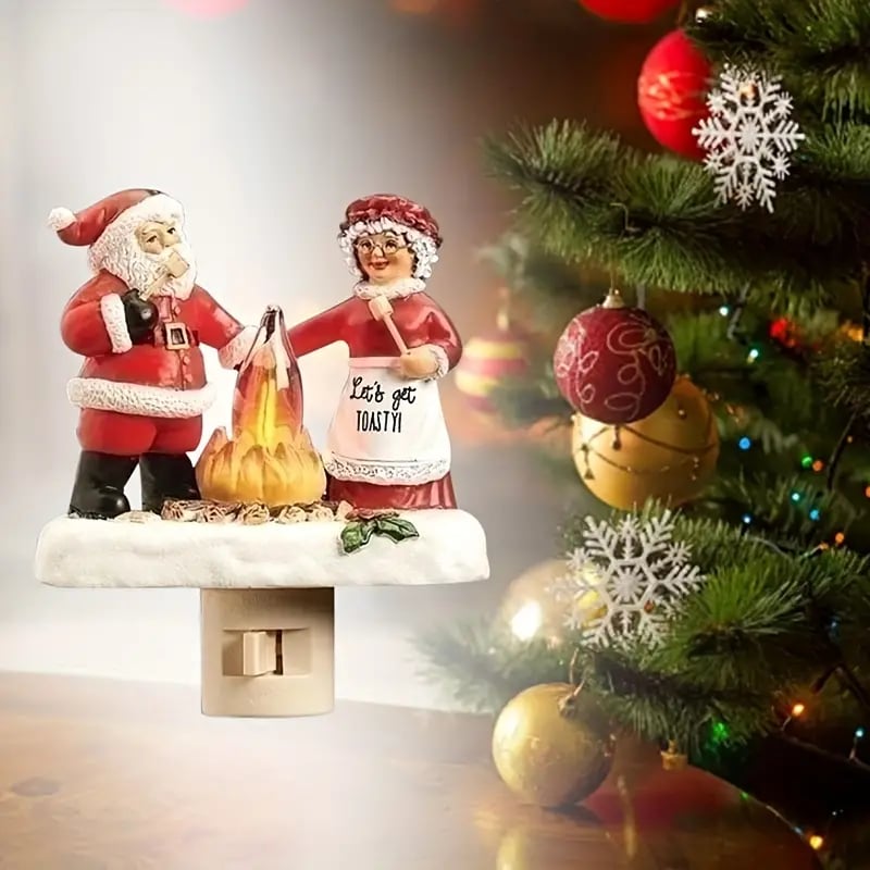 🎄EARLY CHRISTMAS SALE🔥Christmas Santa Claus Campfire Nightlight