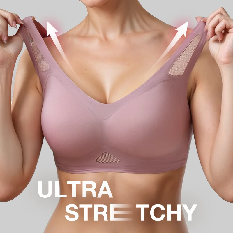 BUY 1 GET 3 Packs🎁Wire-Free Top Support Bra👍No More Sagging Breasts