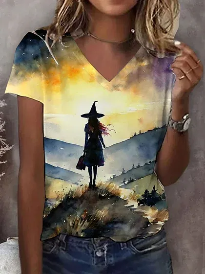 Womens Midsummer Witches Gather T-Shirt