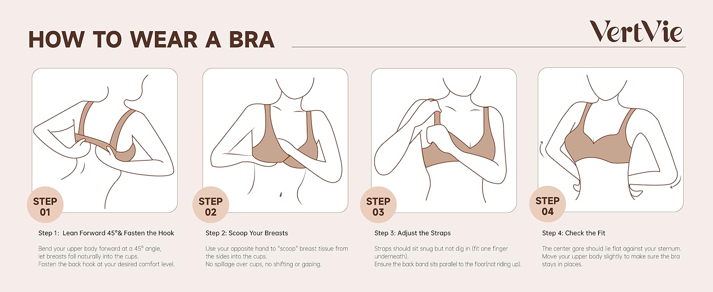 how to wear a bra correctly