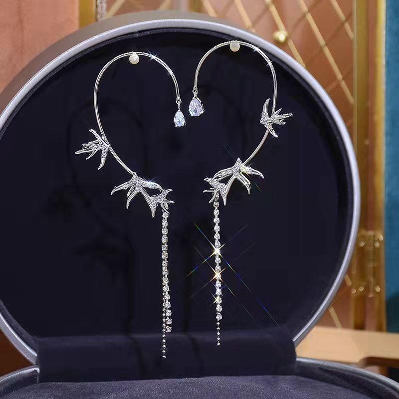 Floating Swallow Earrings