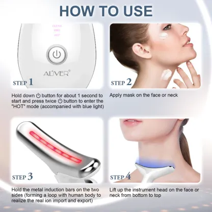 💥Latest Hot Sale💥3 in 1 Neck and Face Beauty Massager