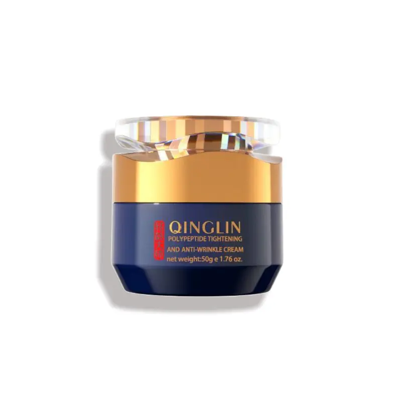 ［QINGLIN］Face Cream/Polypeptide Firming Full Face Cream, Hyaluronic Acid + Niacinamide + Vitamin C, Suitable for All Skin Types