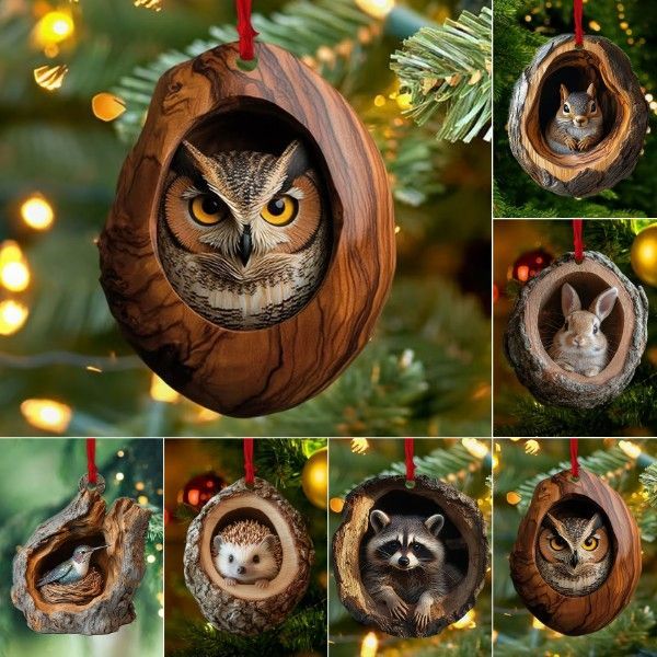 🔥Handmade Animal Christmas Ornaments