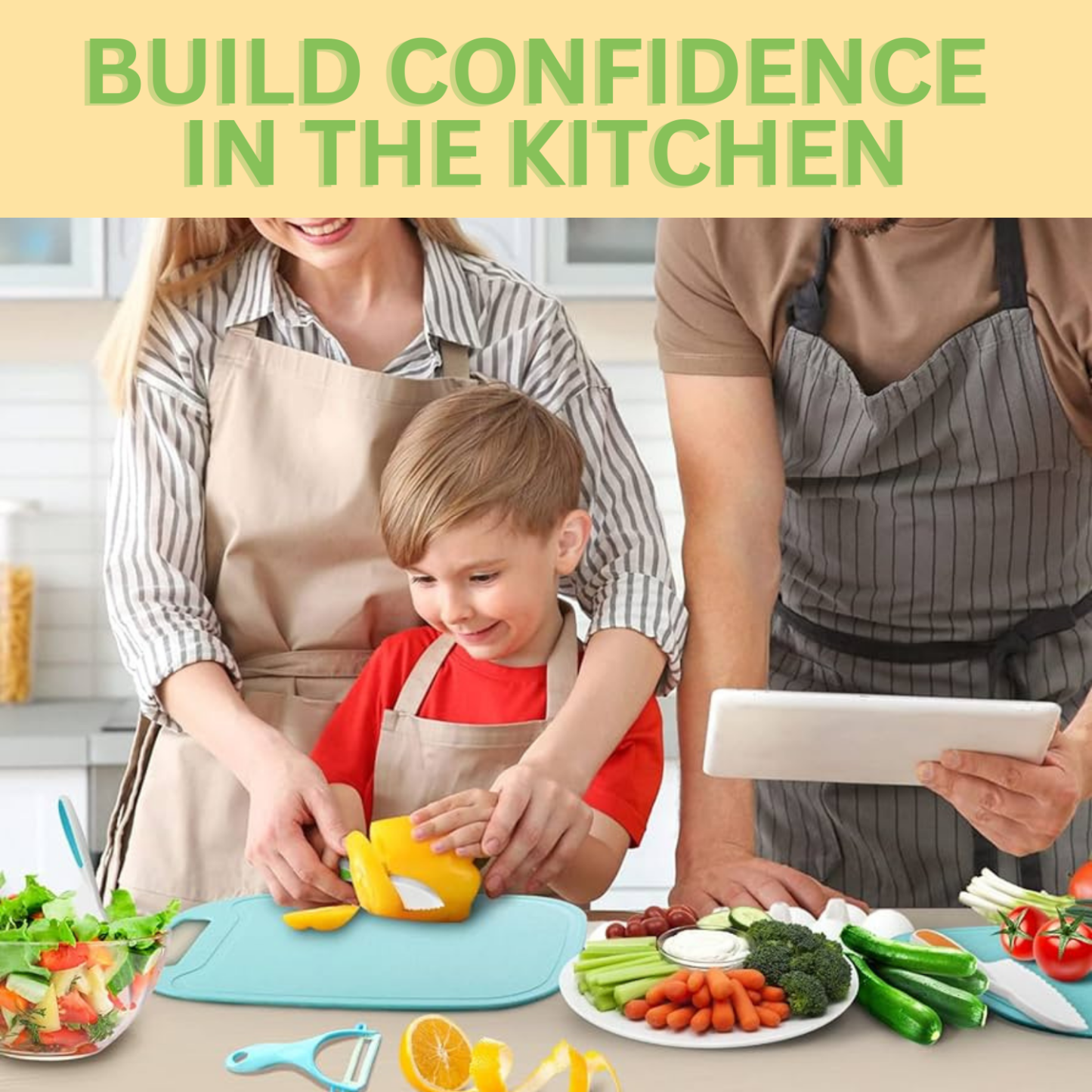 children-safe kitchen set (13pcs)