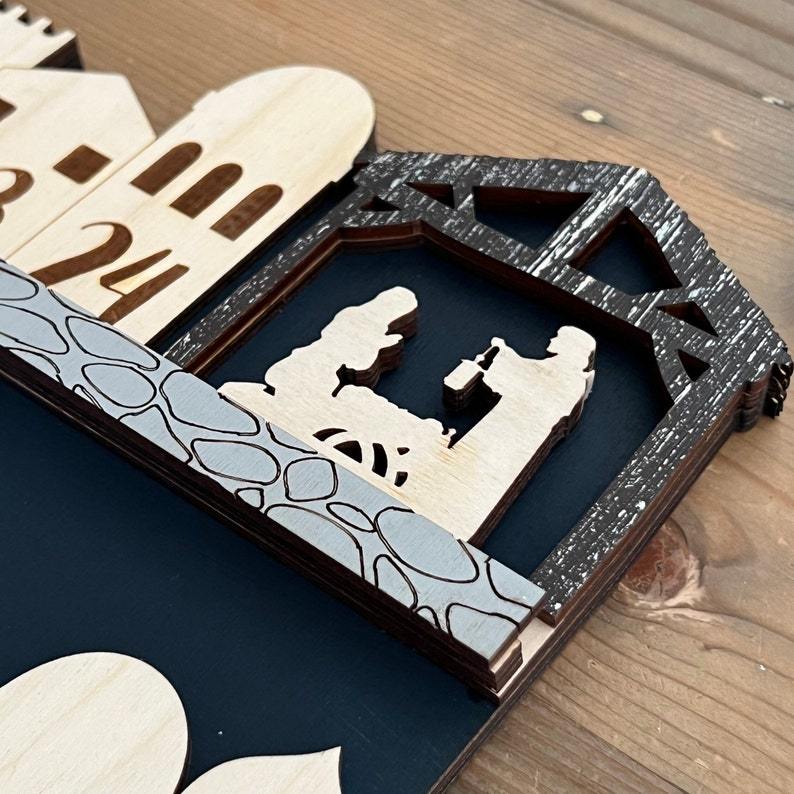 🎅2024 Christmas Gift--Nativity Advent Calendar