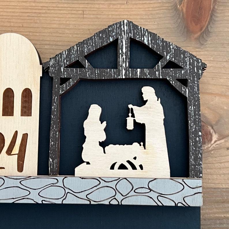 🎅2024 Christmas Gift--Nativity Advent Calendar
