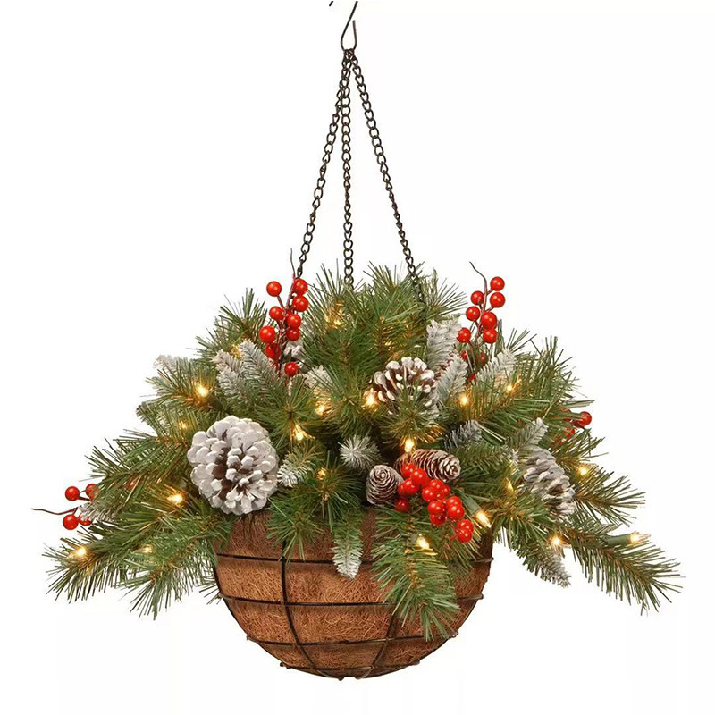 🎄Early Christmas Sale🔥Pre-lit Artificial Christmas Tree Feel Real Urn Filler