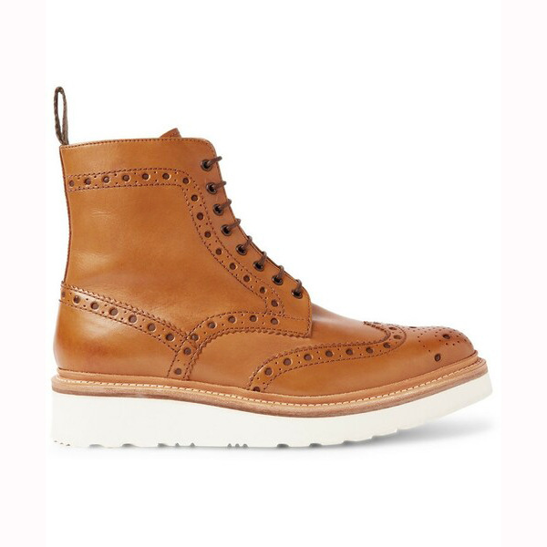 Handmade Men's Wing Tip Oxford Shoes | Light Brown Suede Shoe | Dress Leather Shoes | Elegant Designer Casual Shoes