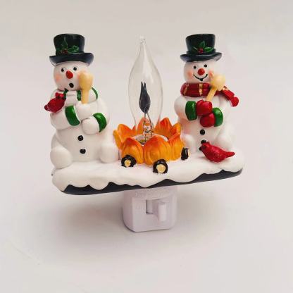 🎄EARLY CHRISTMAS SALE🔥Christmas Santa Claus Campfire Nightlight