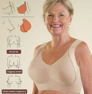 BUY 1 GET 3 Packs🎁Wire-Free Top Support Bra👍No More Sagging Breasts