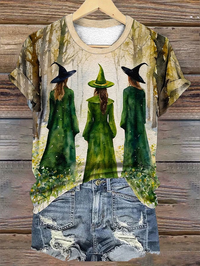 Womens Midsummer Witches Gather T-Shirt