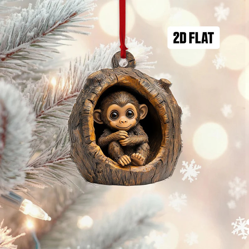 🔥Handmade Animal Christmas Ornaments