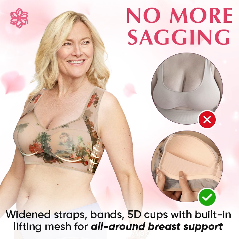 ElleBloom - Ice Silk Lace Cooling Comfort Bra