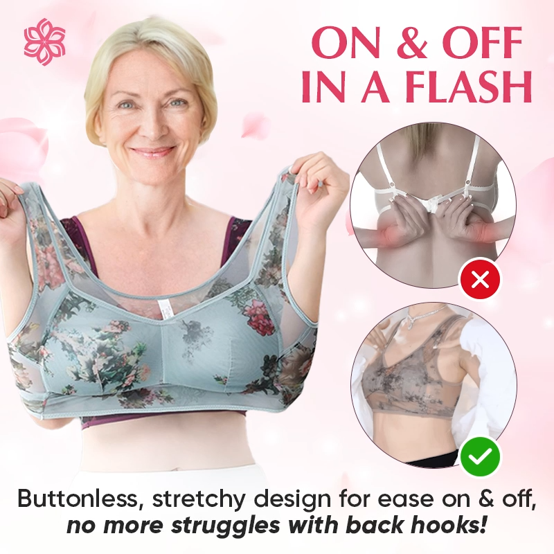 ElleBloom - Ice Silk Lace Cooling Comfort Bra