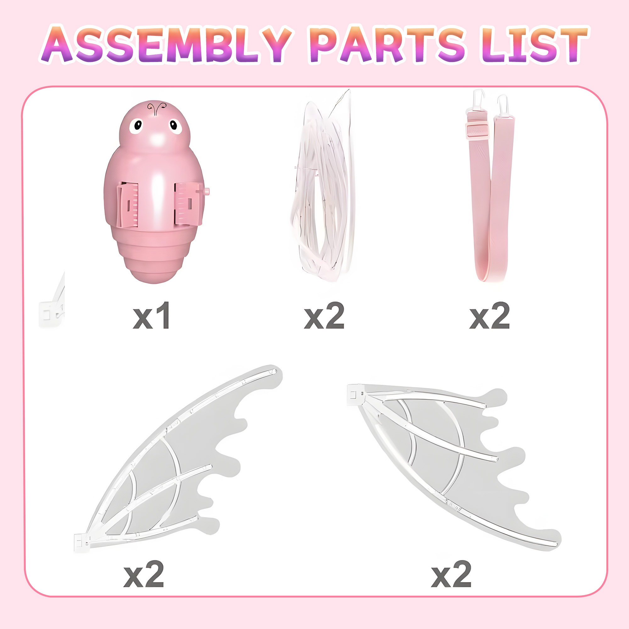 Electric Fairy Butterfly Wings with LED Lights and Music