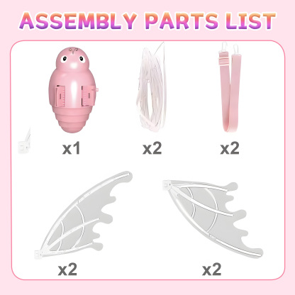 Electric Fairy Butterfly Wings with LED Lights and Music