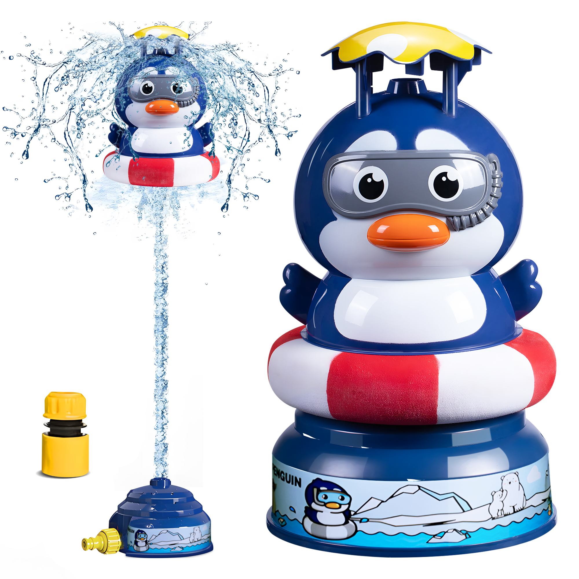 Water Rocket Sprinkler for Kids