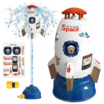 Water Rocket Sprinkler for Kids